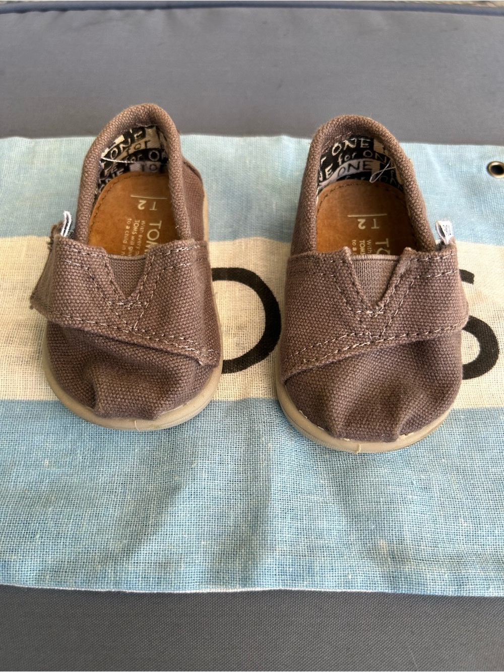 Tom’s Tiny Alpargata Canvas Shoes